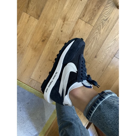 Fragment Design x Sacai x LDV Waffle "Blackened Blue" - Picture 9 of 10